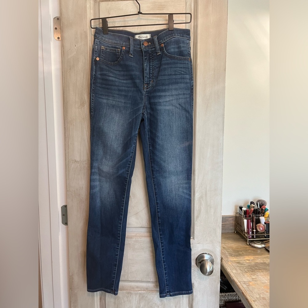 Madewell 10” high-rise skinny jeans - size 27